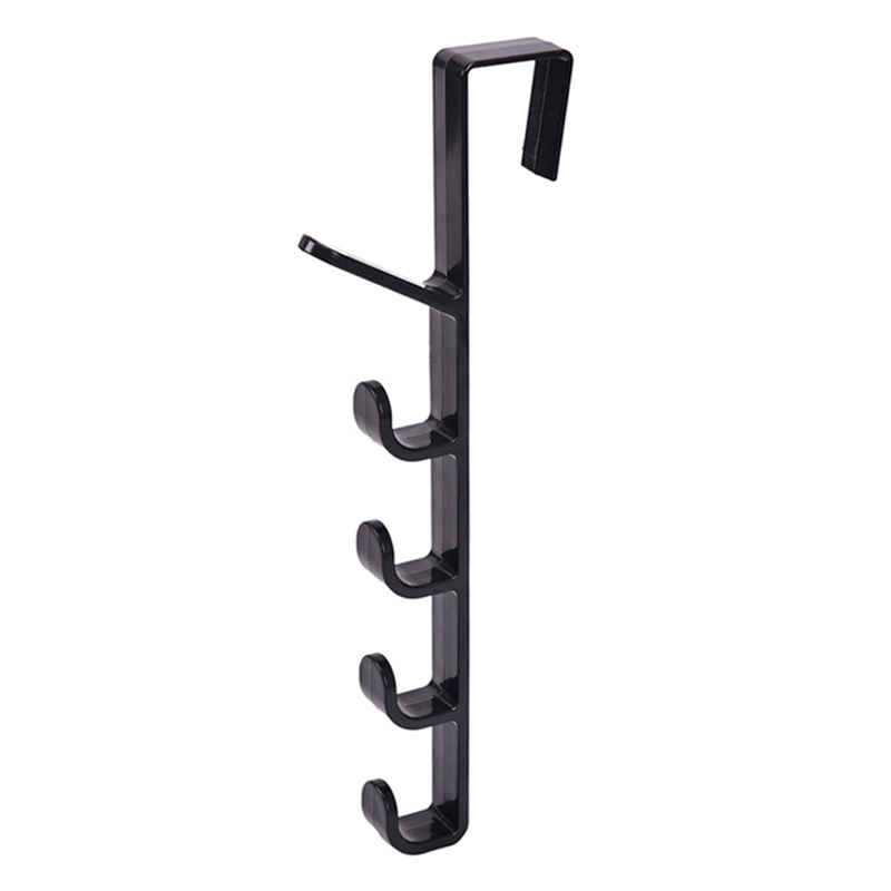 Крючок-держатель на дверь 5-level Door Hook (цвет чёрный)