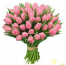 Букет из розовых тюльпанов "Моей милой!"