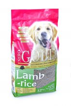 NERO GOLD сухой корм для собак ягненок с рисом,  18 кг
