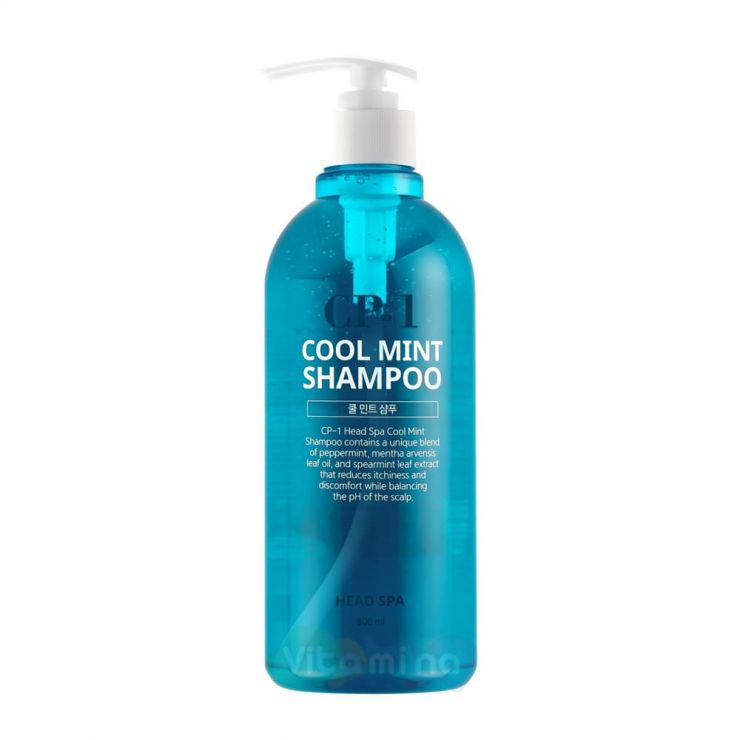Esthetic House Освежающий шампунь с ментолом для проблемной кожи головы CP-1 Head Spa Cool Mint Shampoo, 500 мл