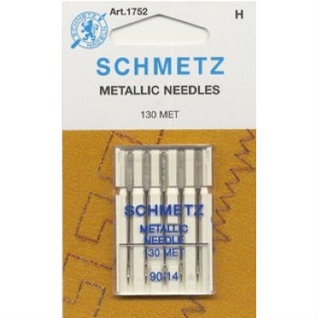 Иглы Schmetz для металлизированных нитей  №90 (5шт.)