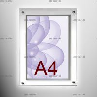 Кристалайт односторонний настенный формат А4, 210х297 мм