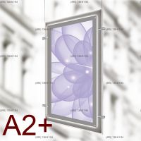 Кристалайт двусторонний подвесной формат А2+, 420х594 мм