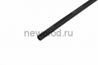 Термоусадочная трубка клеевая REXANT 3,0/1,0 мм, черная, упаковка 10 шт. по 1 м