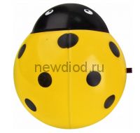 Ночник светодиодный NLA 07-BY ЖУЧОК жёлтый с выключателем 230В IN HOME