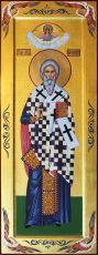 Икона Арсений Сербский святитель (рукописная)