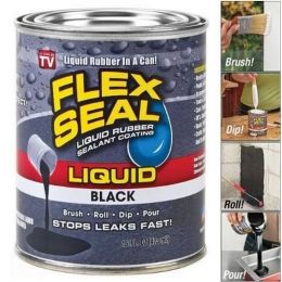 Водонепроницаемый клей-герметик Flex Seal Liquid, 473 мл, цвет чёрный, вид 2