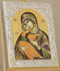 Владимирская икона Божией Матери 14х18 см