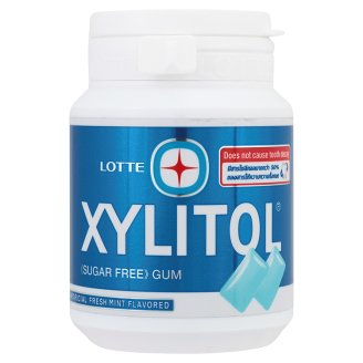 Жвачка с ксилитом Свежая мята Lotte Xylitol Fresh Mint 61 гр