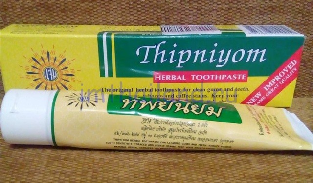 Тайская зубная паста Thipniyom травяная 40 гр