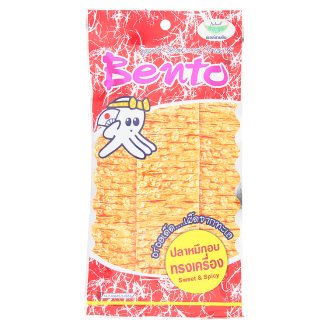 Сушеный кальмар - закуска остро-сладкая Bento 24 гр