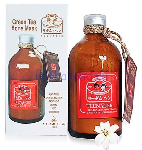 Маска Зеленый чай для проблемной кожи Мадам Хенг 50 грамм