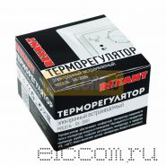 Терморегулятор механический RX-308B (белый) REXANT (совместим с Legrand серии Valena)