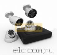 Комплект видеонаблюдения на 2 внутренние и 2 наружные камеры AHD-M (без HDD) ProConnect