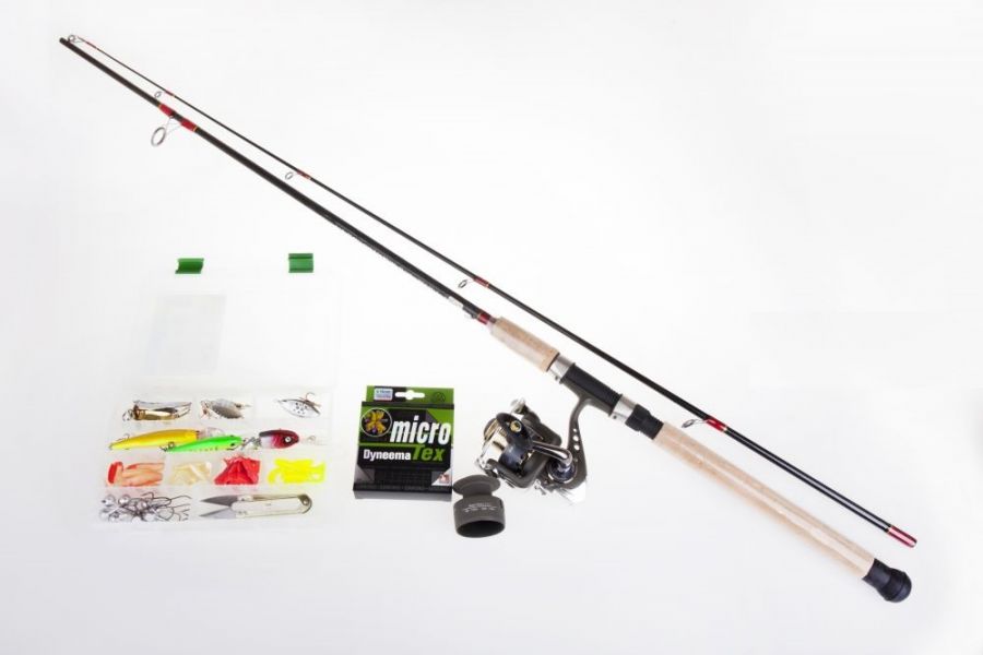 Рыболовный набор для спиннинга  Simple Ultralight 180 0-10 гр
