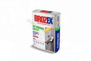 Brozex WR 600 Финиш БЕЛАЯ шпаклёвочная смесь на полимер. Связующем, 20кг, шт код:011951