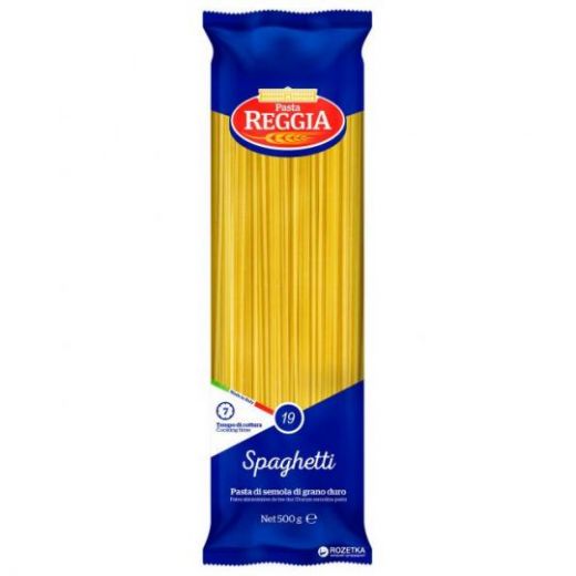 Макароны Pasta Reggia 19 Spaghetti Спагетти 500