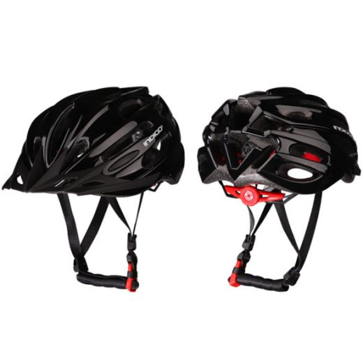 Шлем велосипедный взрослый INDIGO IN070 55-61см черный