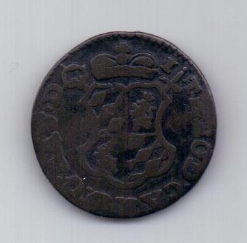 1 лиард 1752 года Льеж Бельгия