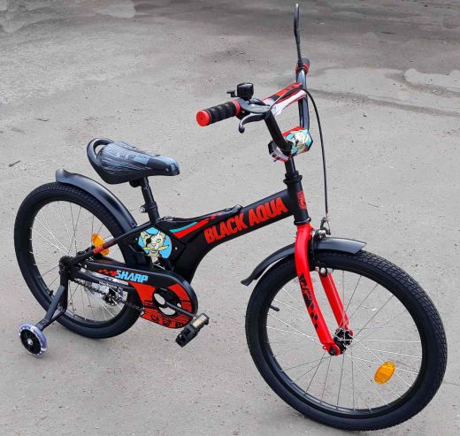 Велосипед Black Aqua Sharp Red 20 V