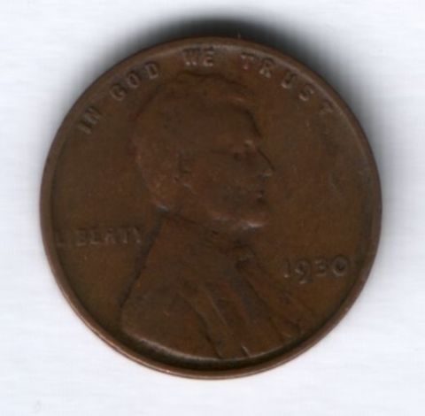 1 цент 1930 года США
