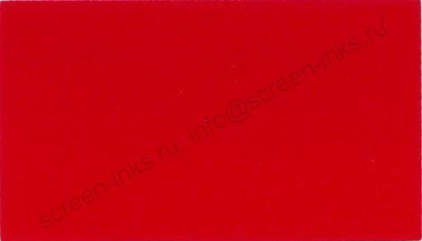 Краска RUCO T200- M05 Red - универсальная тампонная и трафаретная краска для пластика 1 кг.