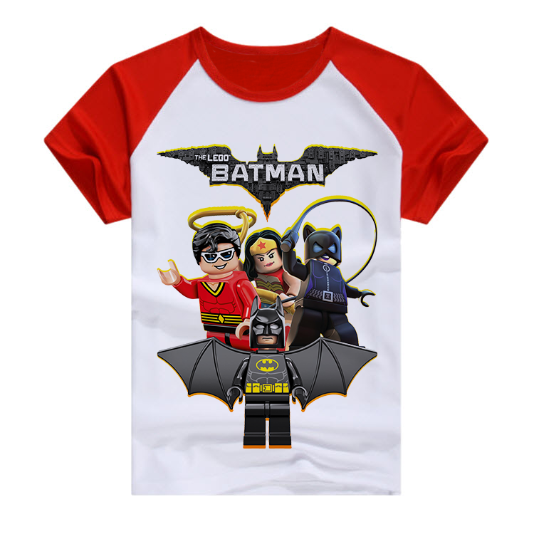 Детская футболка Бэтмен лего