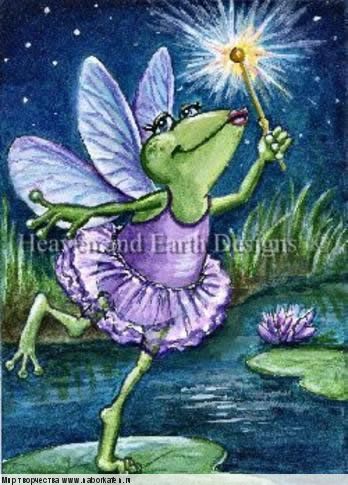 HAELVQS 479 QS Fairy Frog Mother (Large Format)