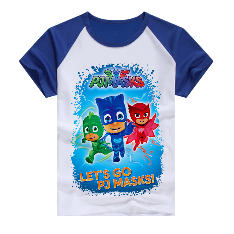 Детская футболка с героями PJ Masks