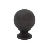 Мебельная ручка Melodia 803 Ball D22 мм. черный
