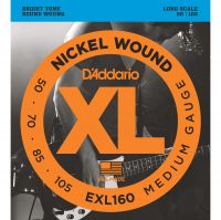 D'ADDARIO EXL160 (050-105) Струны для бас-гитары (4 стр.)