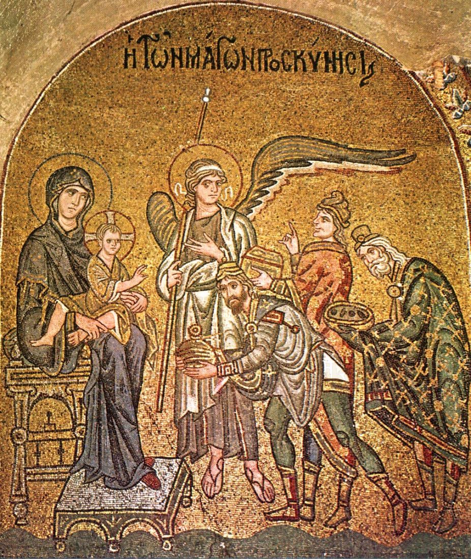 Икона Валтасар Волхв (рукописная)