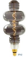 Декоративная светодиодная лампа LED-SF42-5W/SOHO/E27/CW CHROME/SMOKE GLS77CR