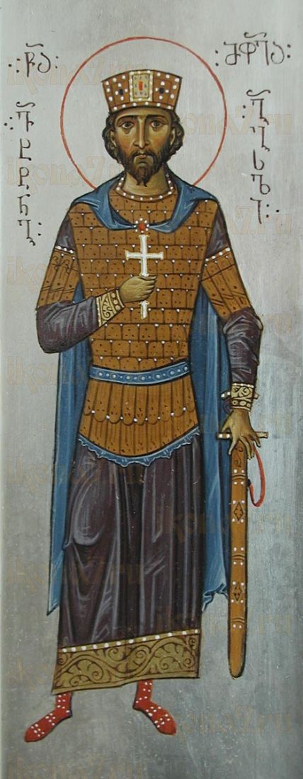 Икона Вахтанг Грузинский царь