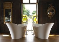Керамическая ванна отдельностоящая Victoria & Albert Amalfi AML-N-SW 165х80x62,5 см схема 3