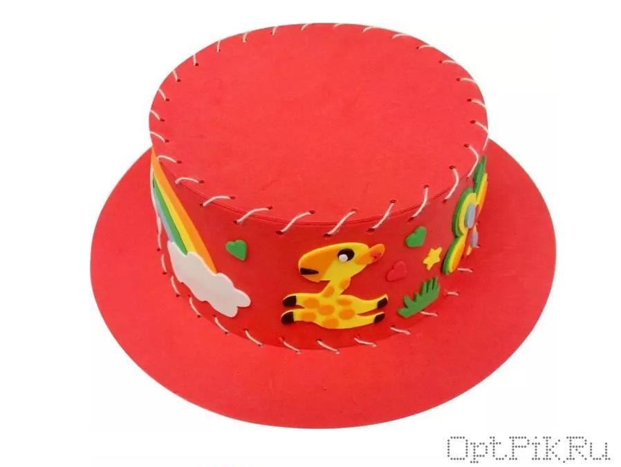 Набор из фоамирана для создания шляпки  "Сафари"
