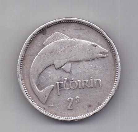 1 флорин 2 шиллинга 1928 года Ирландия Великобритания