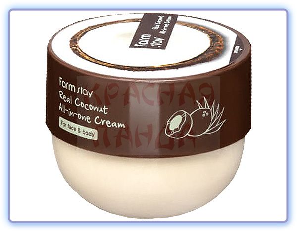 Крем для лица и тела с маслом кокоса FarmStay Real Coconut All-in-one Cream