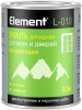 эмаль Алкидная Element L-010 0.5л Супербелая Полуматовая Alpa
