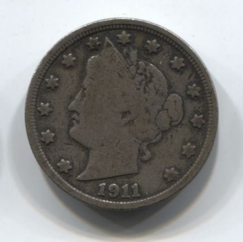 5 центов 1911 года США