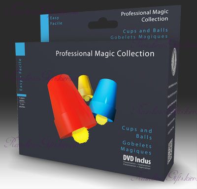 Фокусный набор Стаканы и шары с DVD "OID Magic"