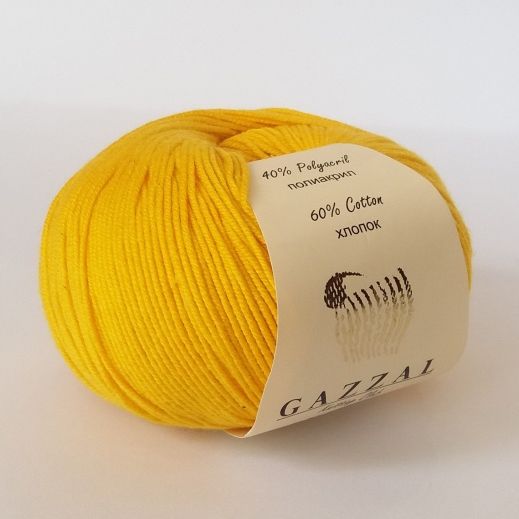 Baby cotton (Gazzal) 3417-желтый