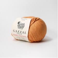 Baby cotton (Gazzal) 3465-спелый персик
