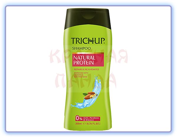 Шампунь для волос с натуральным протеином Trichup Natural Protein Shampoo