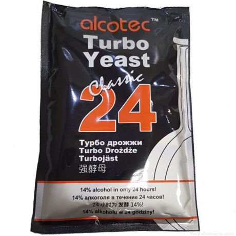 Спиртовые Турбо Дрожжи Alcotec Turbo Yeast 24 Classic