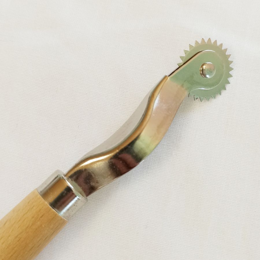 Копировальный ролик, Wooden roller, с деревянной ручкой, арт. WR-15, 1 шт