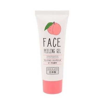 Daiso Japan "Face Peeling Gel" пилинг - гель для лица с коллагеном, плацентой и экстрактом персика