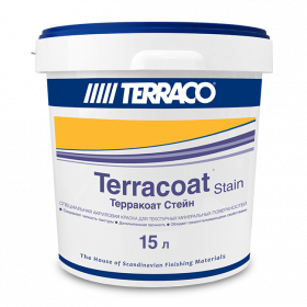 Terracoat Stain Акриловое Цветное Защитное Покрытие для Текстурных Штукатурок 15л