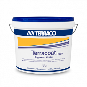 Terracoat Stain Акриловое Цветное Защитное Покрытие для Текстурных Штукатурок 8л