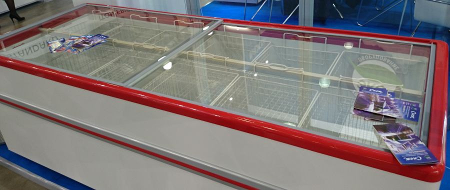 Морозильный ларь-бонета Снеж Bonvini 2500 L (красный)